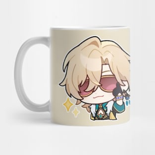 Honkai Star Rail Chibi Aventurine Mug